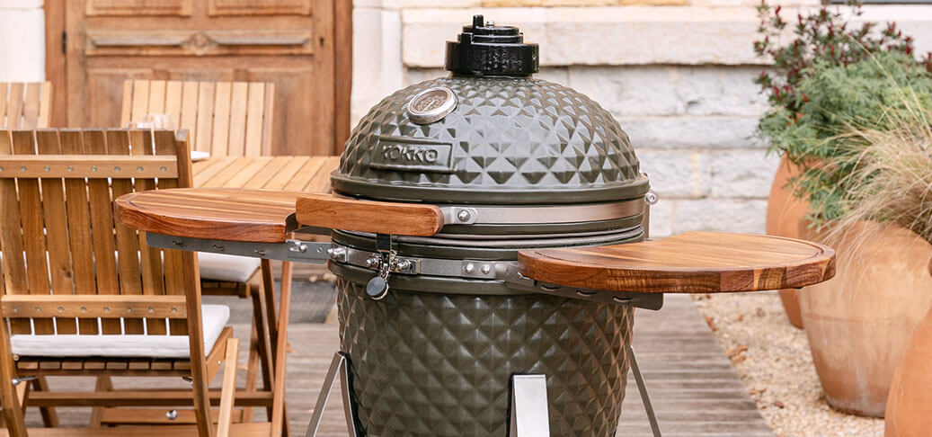 Kamado Kokko L 18" verde oliva