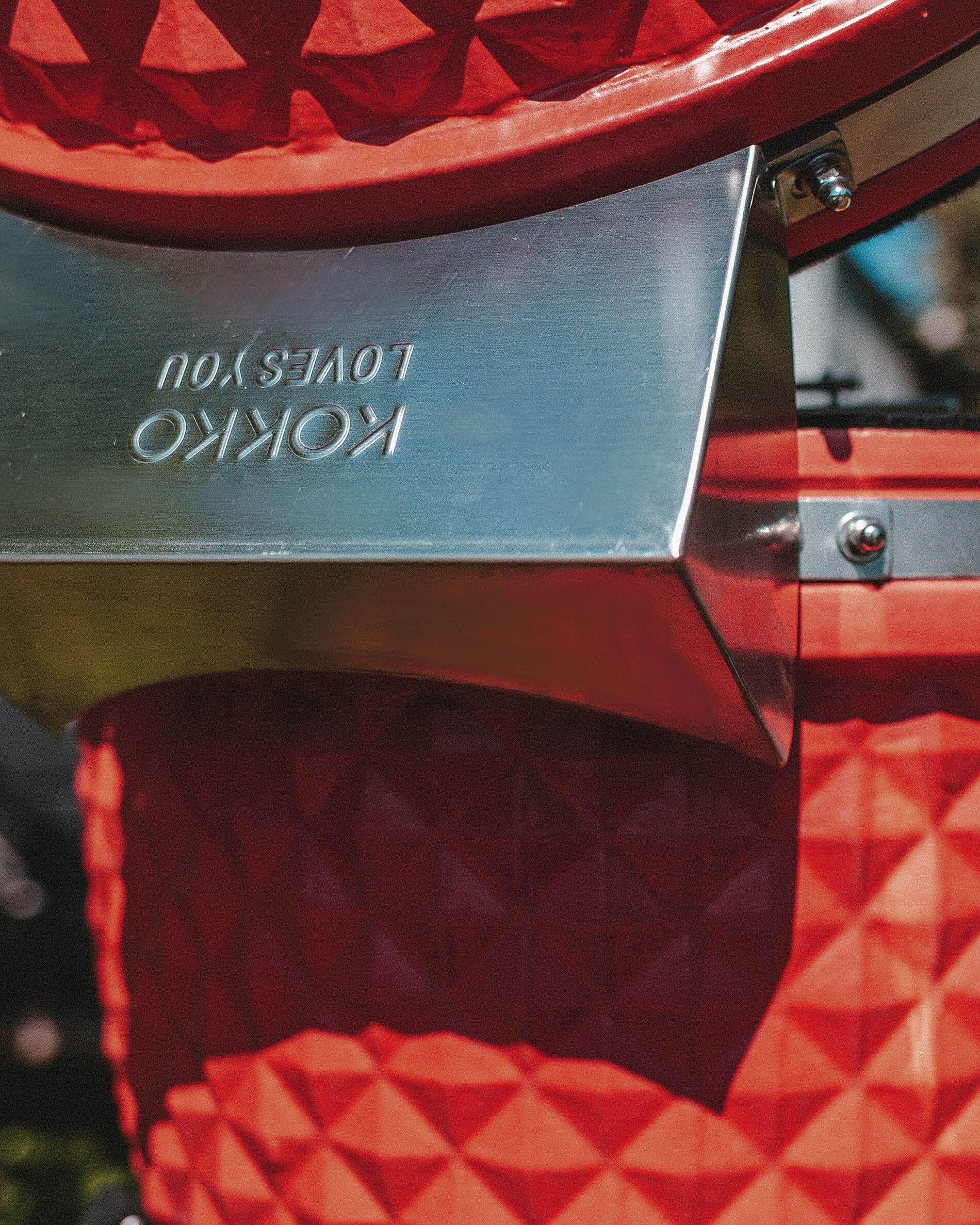 Roestvrijstalen scharnierdeksel