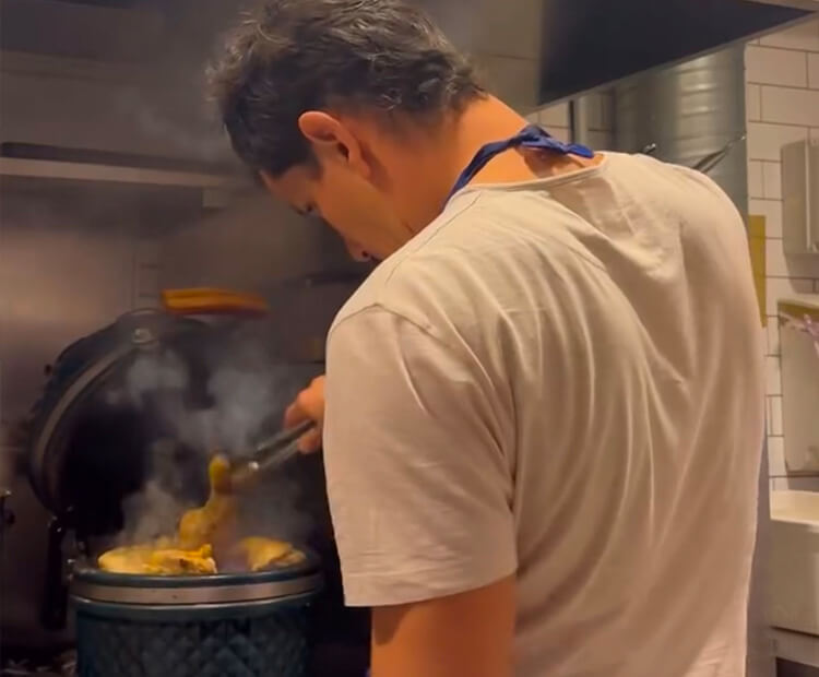 Lo chef Juan Arbeláez