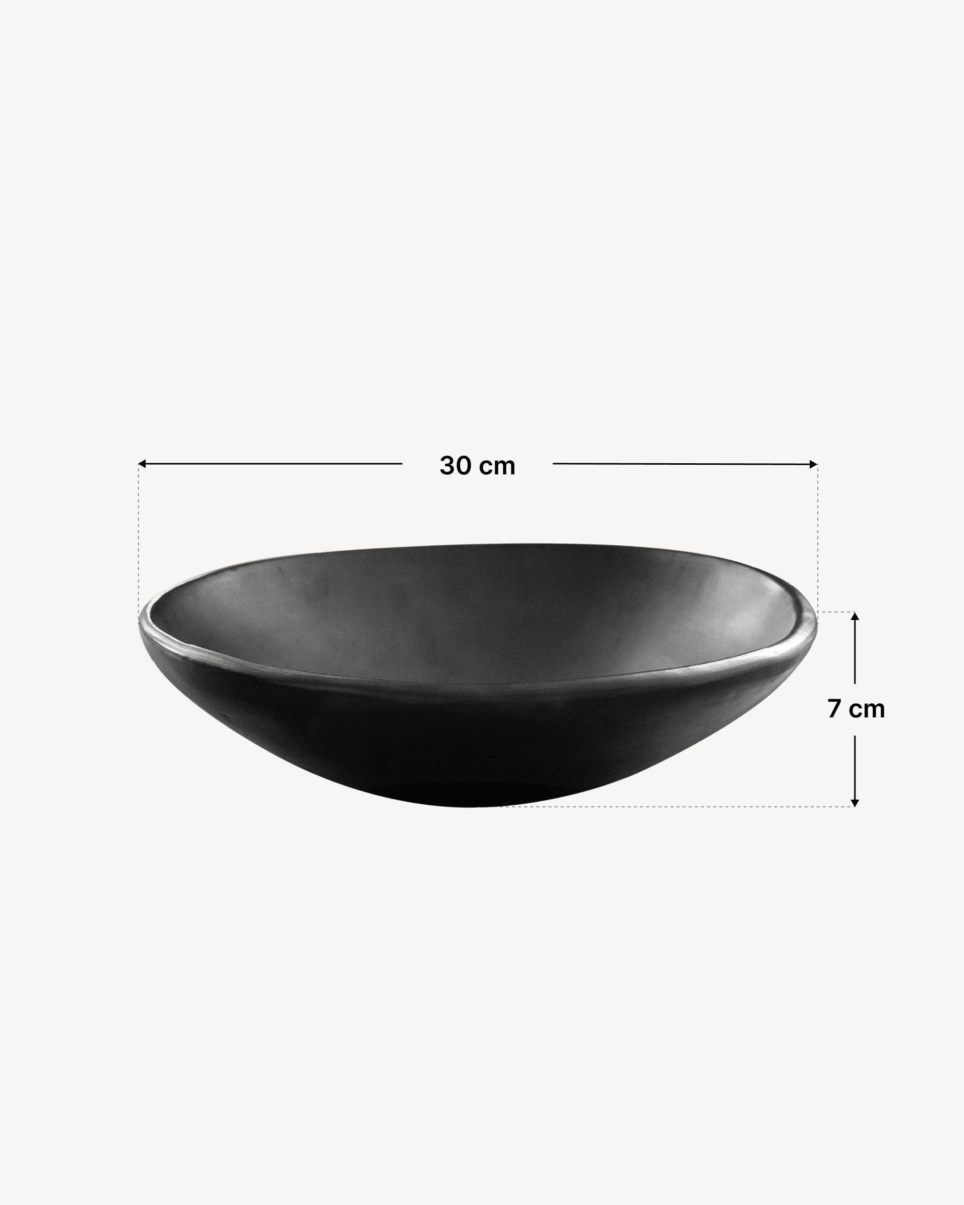 Dimensions of the large chamba bowl
