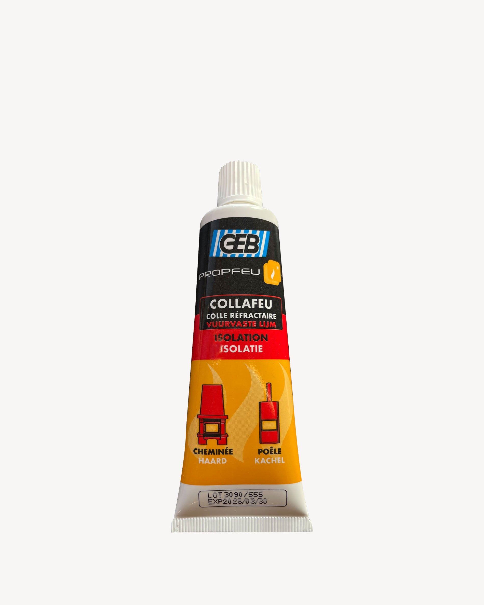 Kit voor reparatie van keramische barsten