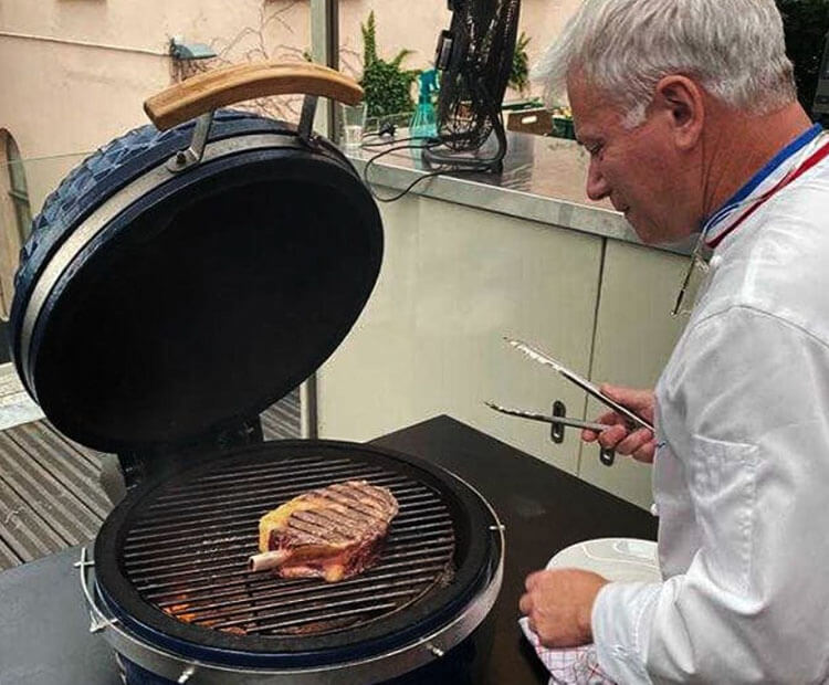 Lo chef Christian Tetedoie