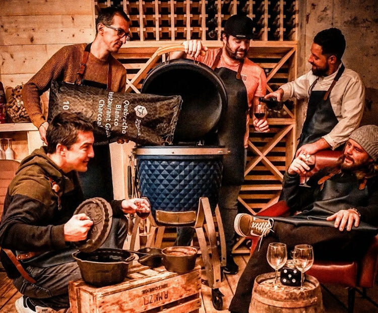Kokko kamado con Les Ripailleurs