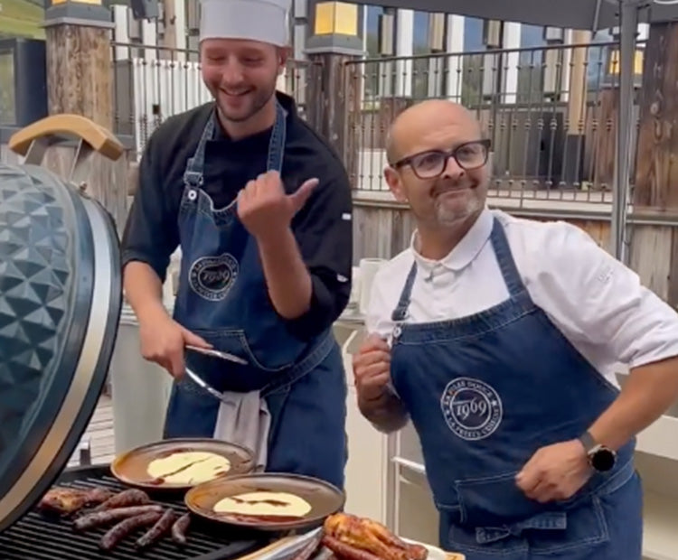 Kamado Kokko XL al ristorante Folie douce