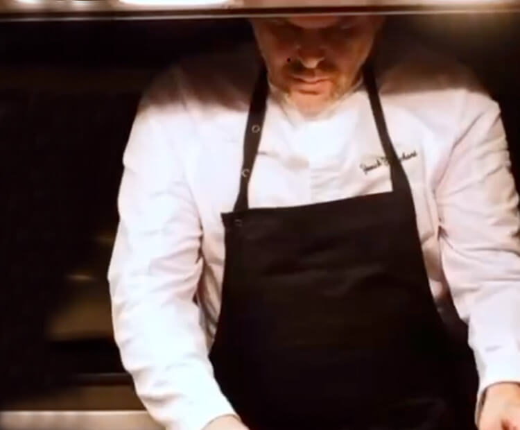 Lo chef Yannick Tranchant