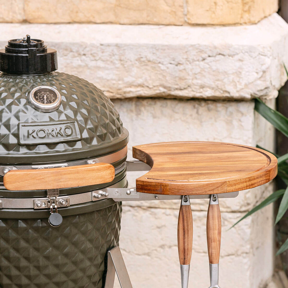 Kamado Kokko XL nouvelle édition vert olive