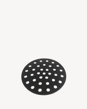 Plaque en fonte à trous pour charbon