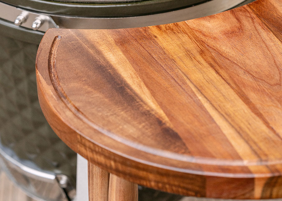 plateau en bois d'acacia kamado Kokko