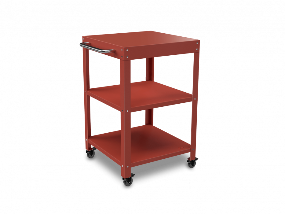 Goya outdoor kitchen - Module with trays - 50x50 cm - red...