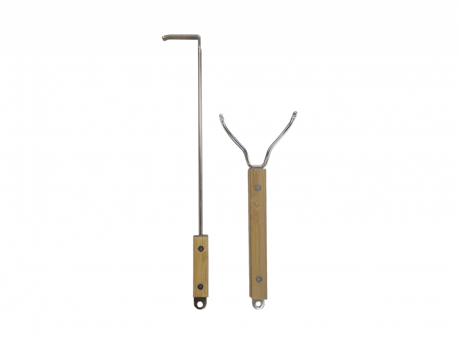 Set of 2 stainless steel utensils