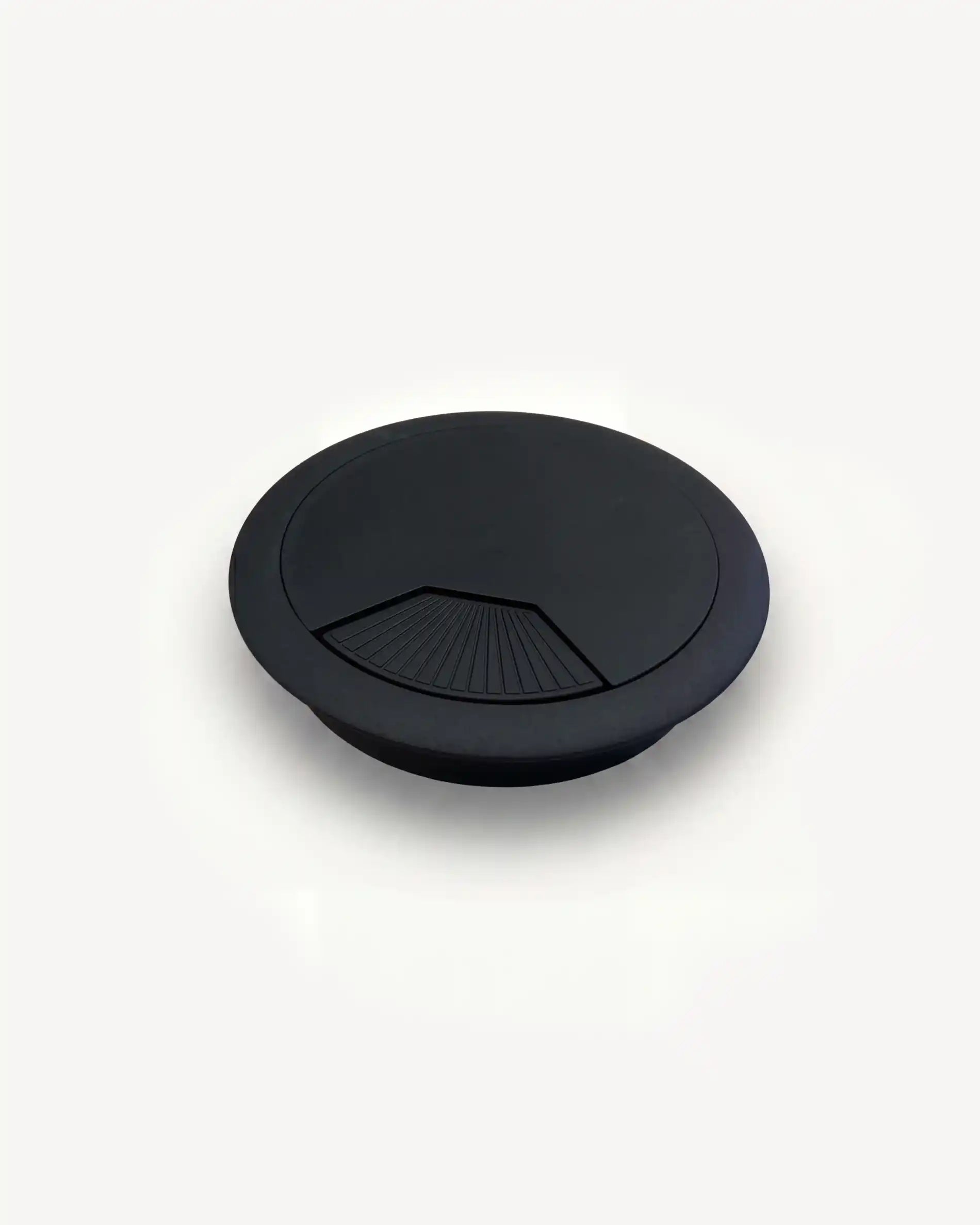 Cache-câble rond noir mat PILOTIS, pièce de rechange