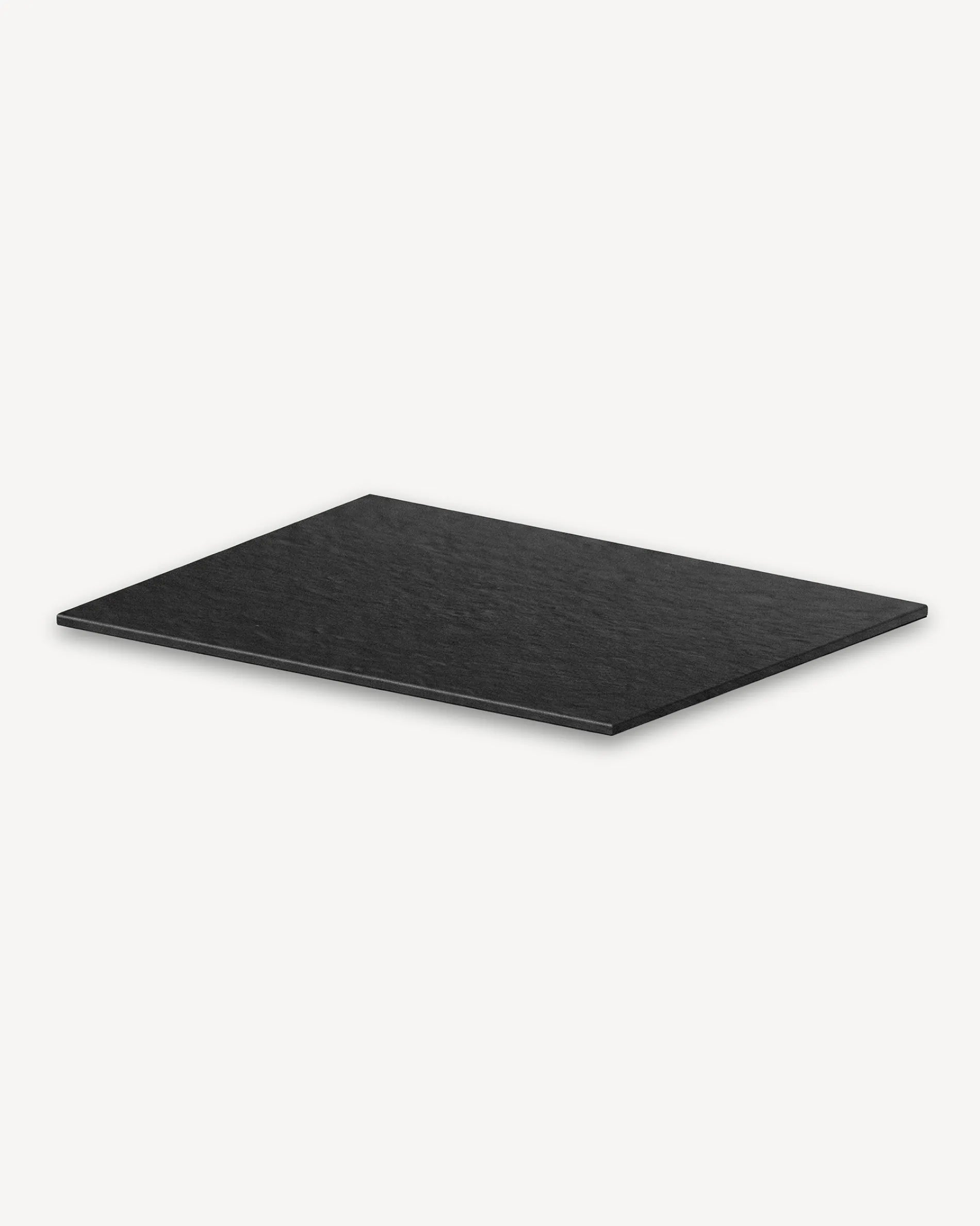 Plateau noir effet ardoise module Classic PILOTIS, packshot isolé fond blanc