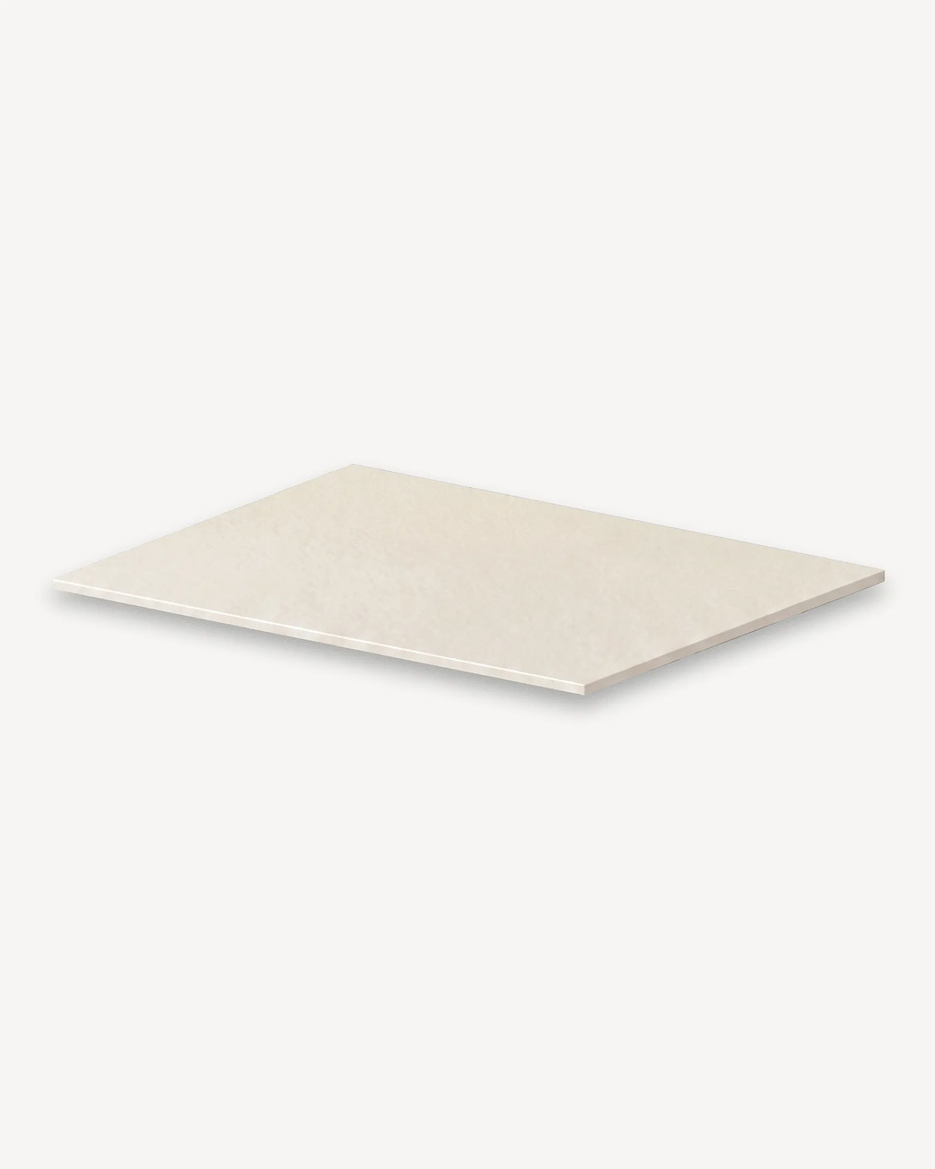 Plateau beige crème module Classic PILOTIS, packshot isolé fond blanc
