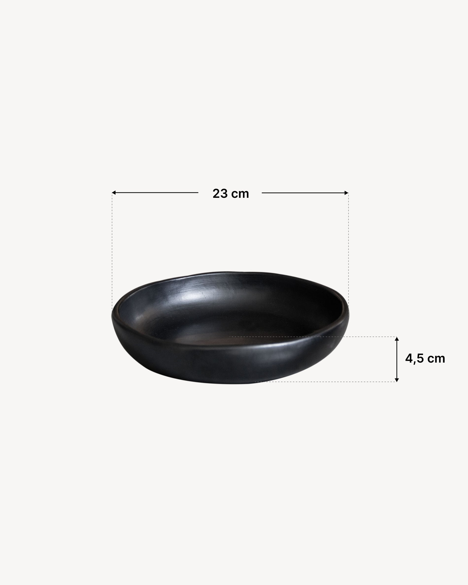 Dimensions petite assiette chamba