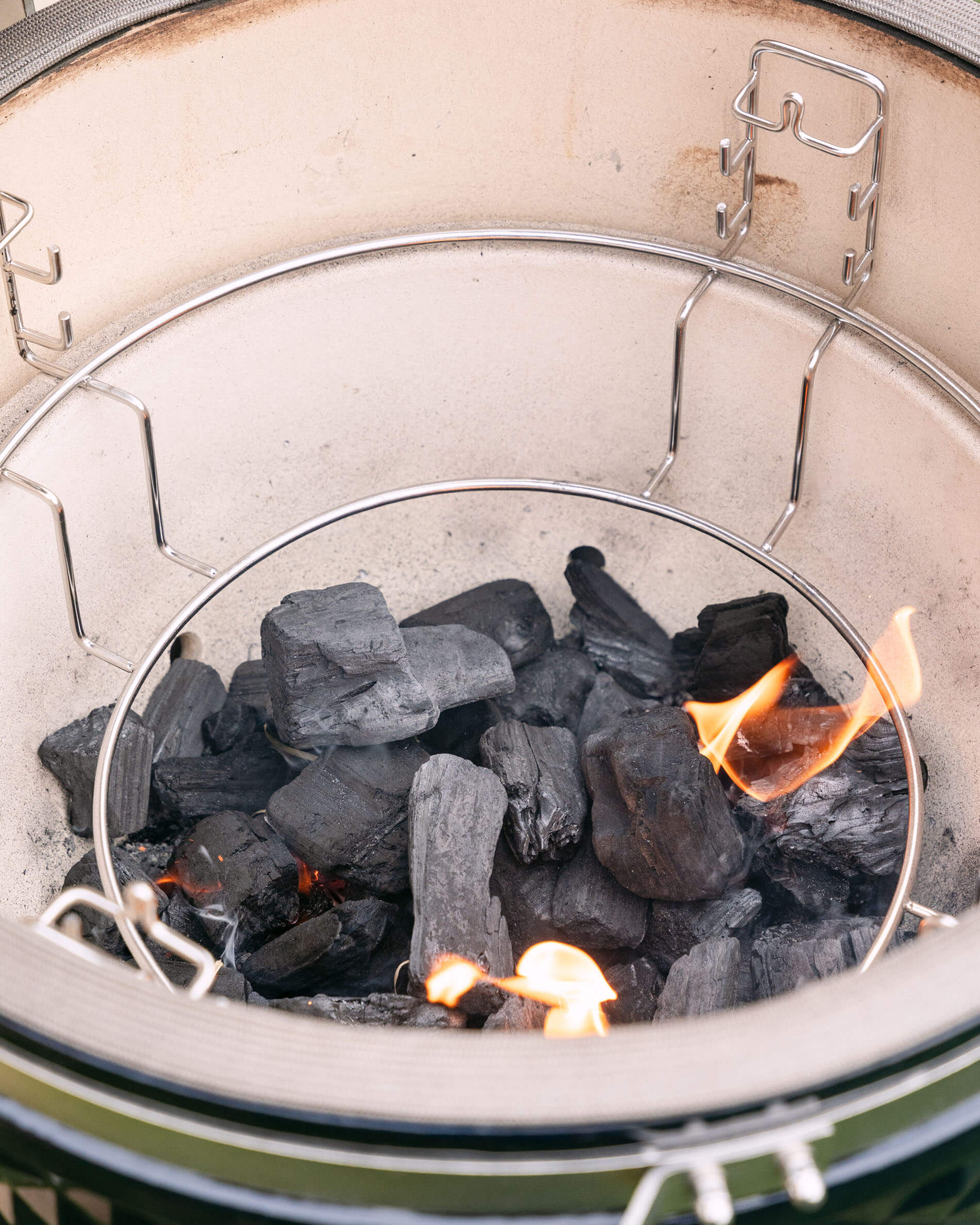 Intérieur kamado