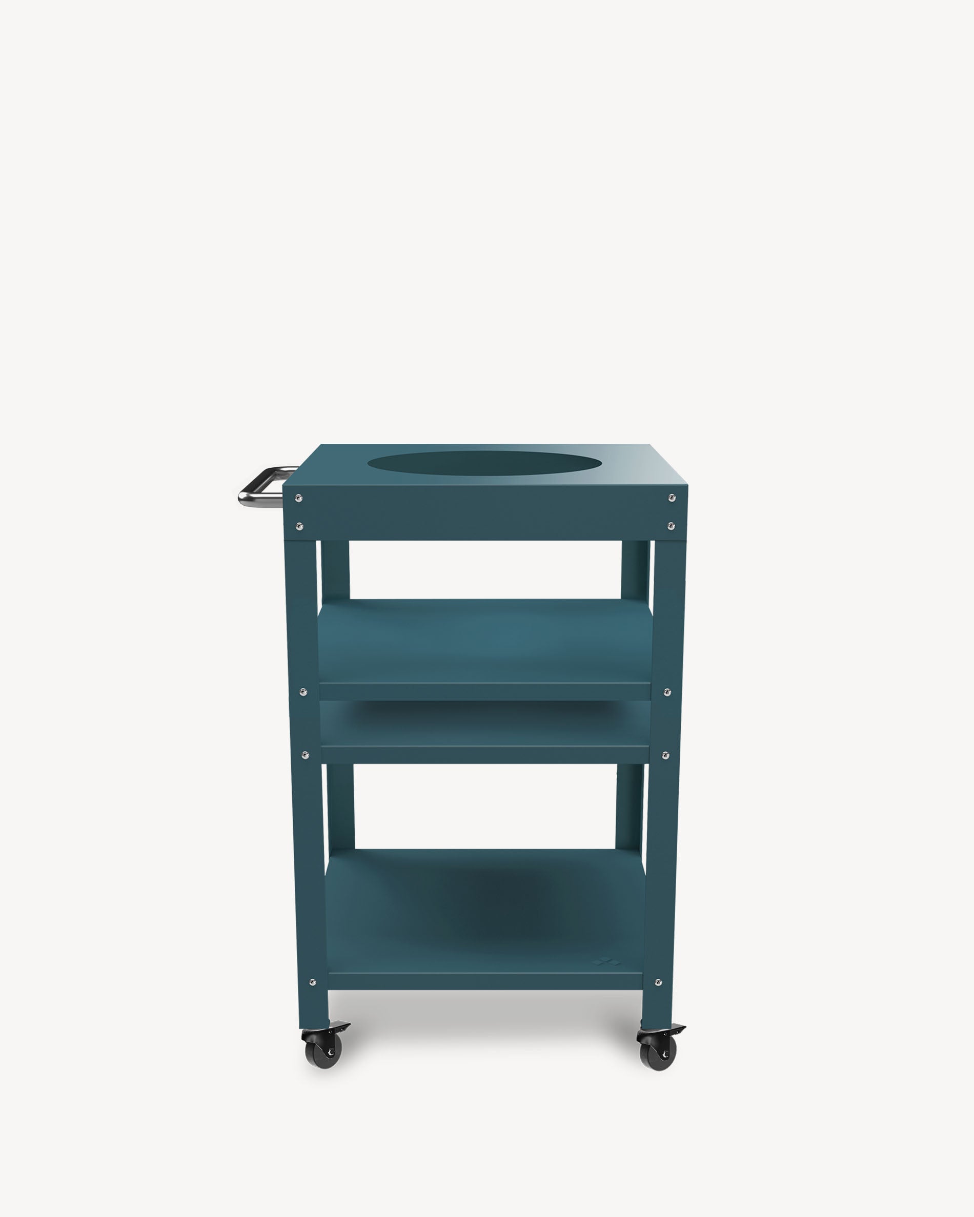 Desserte en métal bleu océan pour Little Kokko 13''