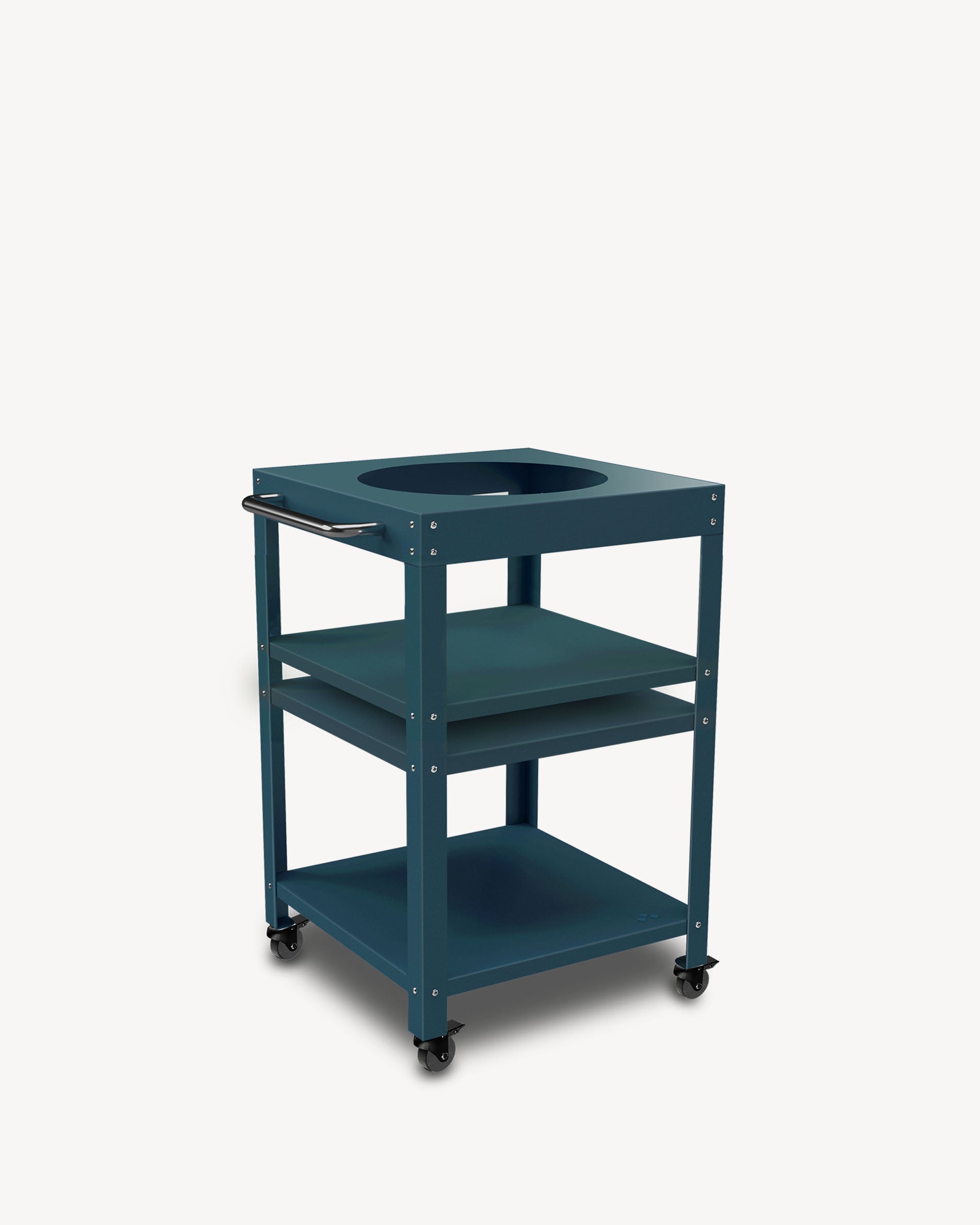 Desserte en métal bleu océan pour Little Kokko 13''