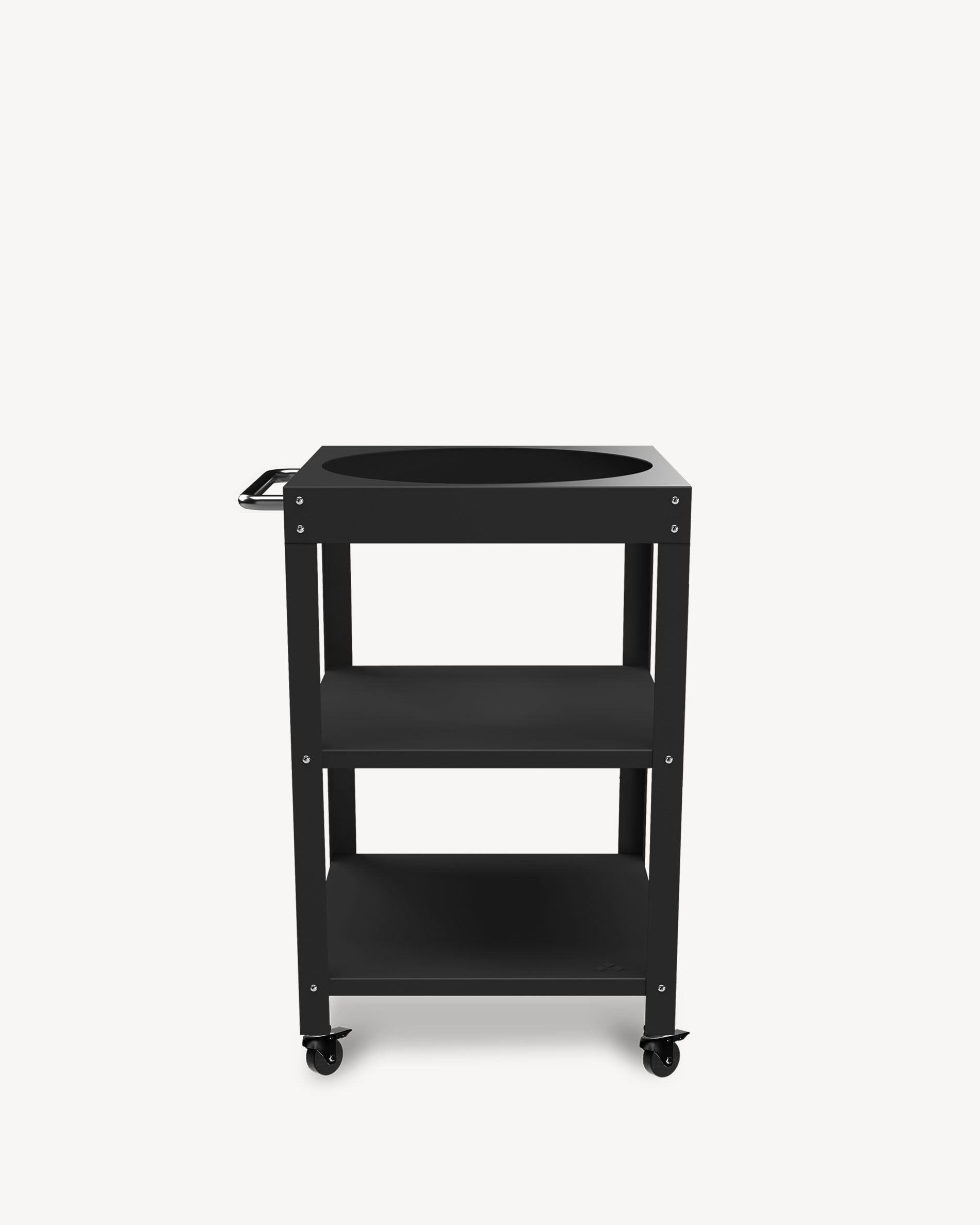 Desserte en métal noire pour Kokko L 18''