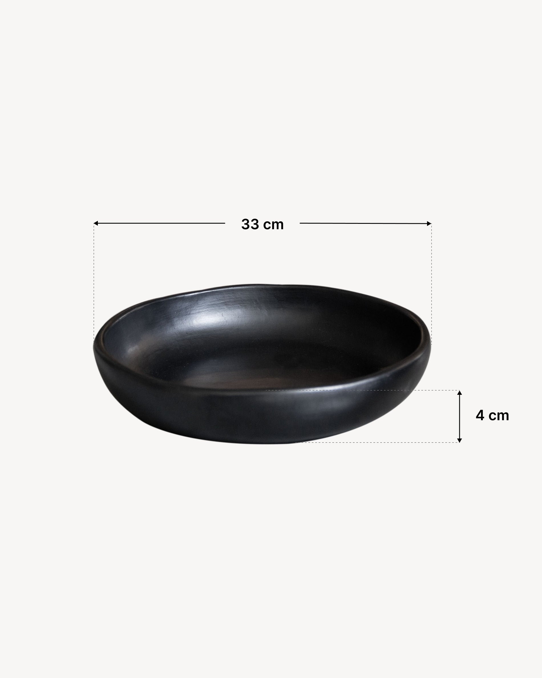 Dimensions grand plat chamba