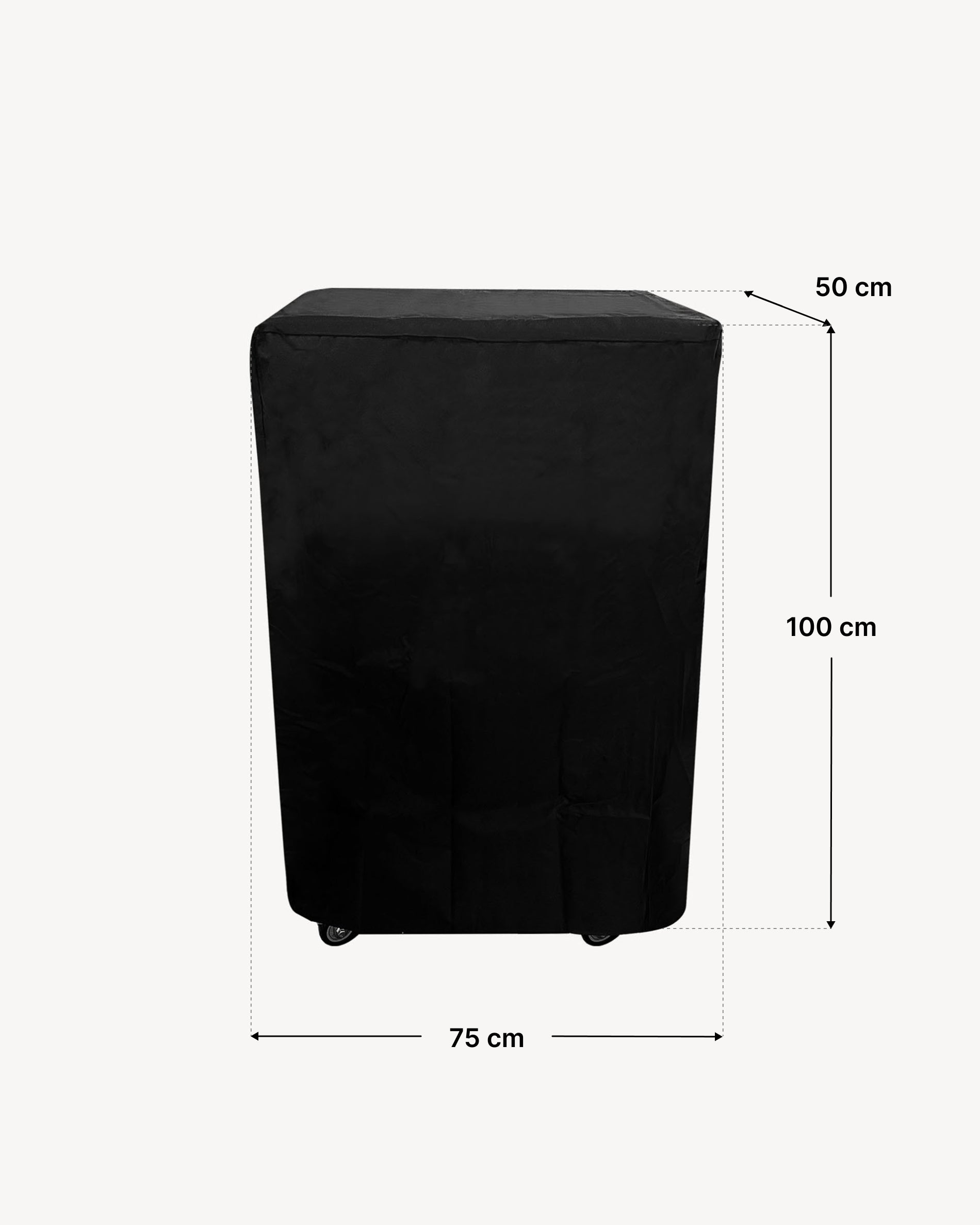 Dimensions housse desserte 50x75