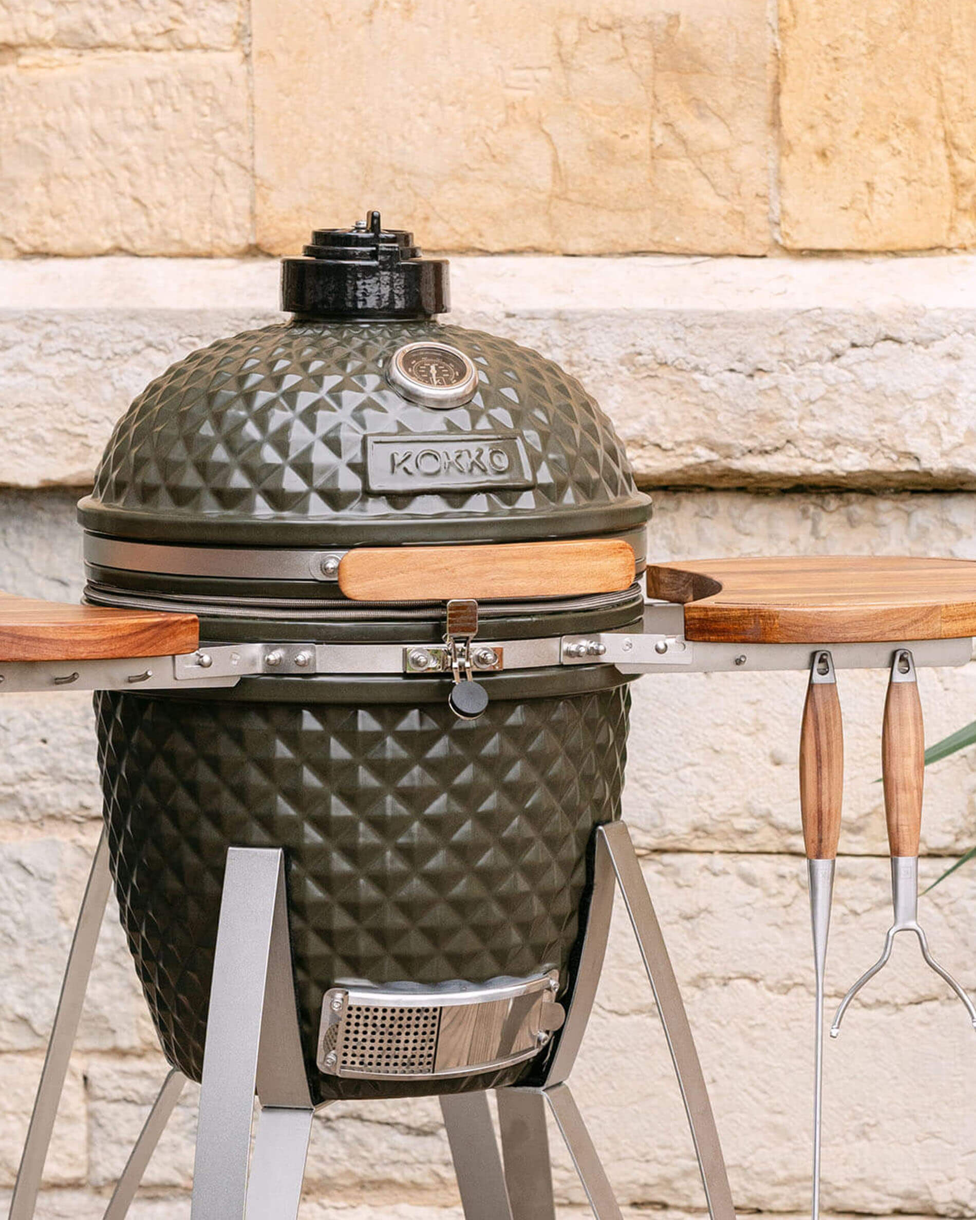 Kamado Kokko 18 vert olive