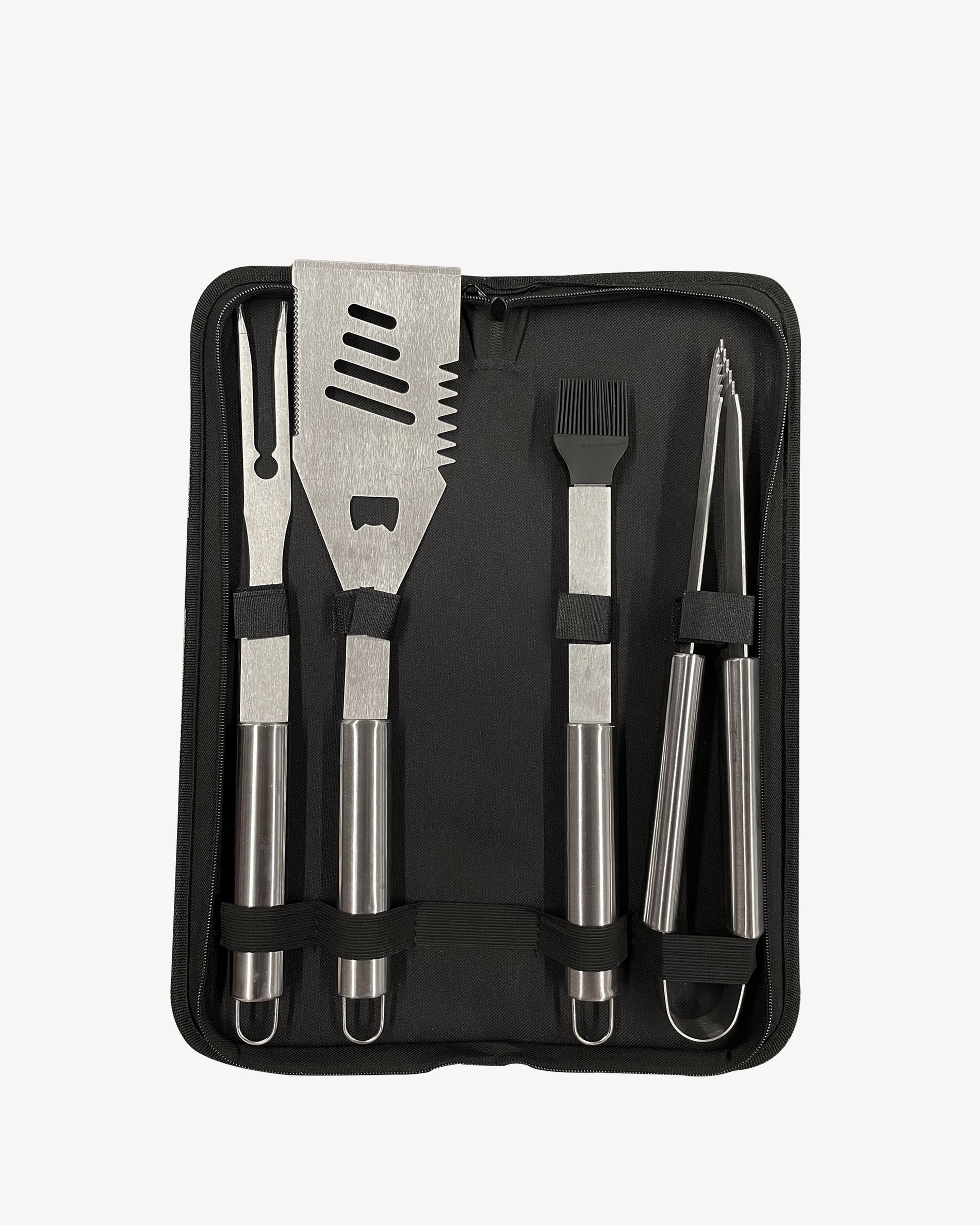 Trousse de 4 ustensiles inox