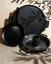Pack accessoires Kokko avec grille, support et ustensiles de cuisson pour kamado