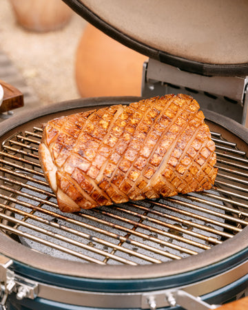 Demi Pierre Céramique Cuisson Indirecte Kamado - Déflecteur Chaleur Épaisse