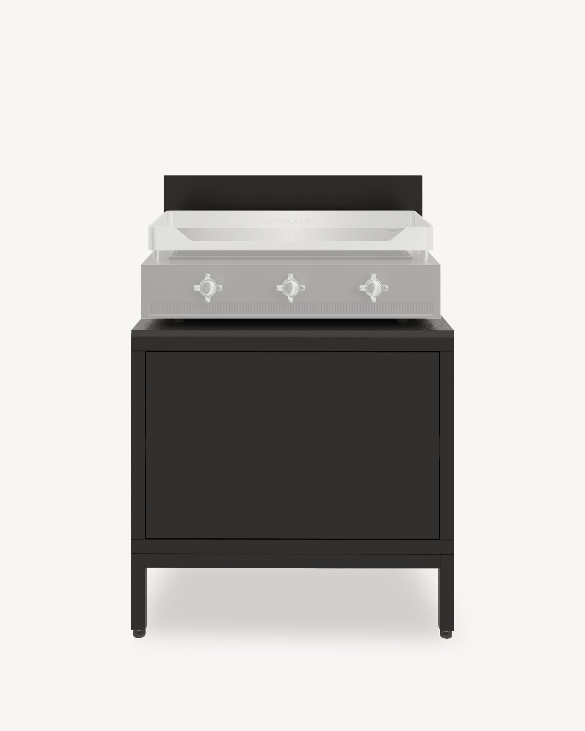 Meuble pour plancha de cuisine d'extérieur PILOTIS