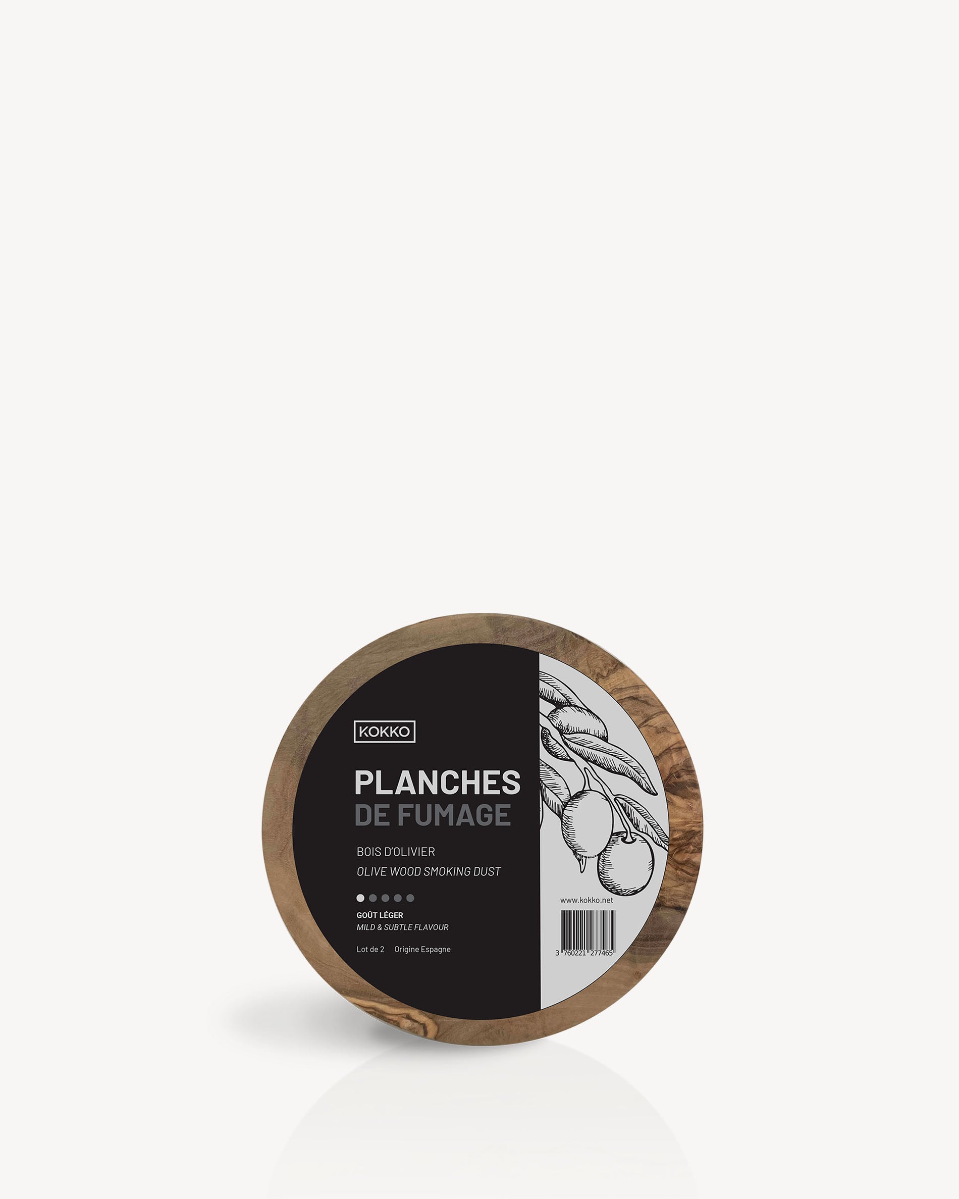 Planches rondes en bois