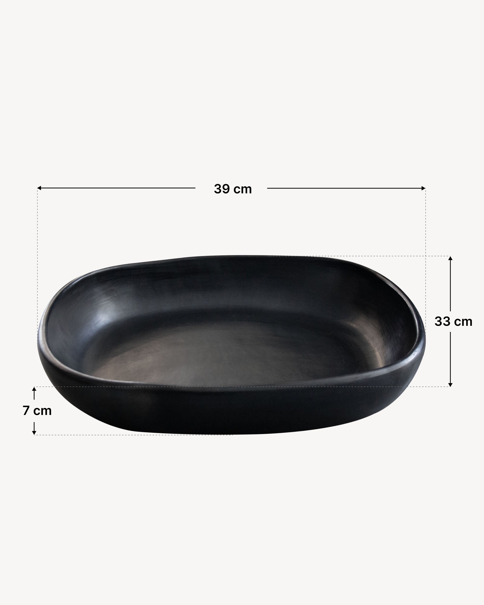 Dimensions plat chamba Kokko XL 22"