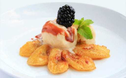 Banana flambada