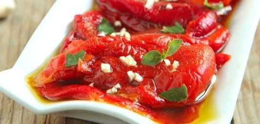 Pimentos em óleo